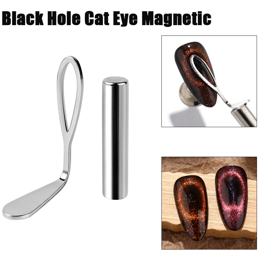 Nail Art Full Cat Eye - Agujero negro ojo de gato magnético