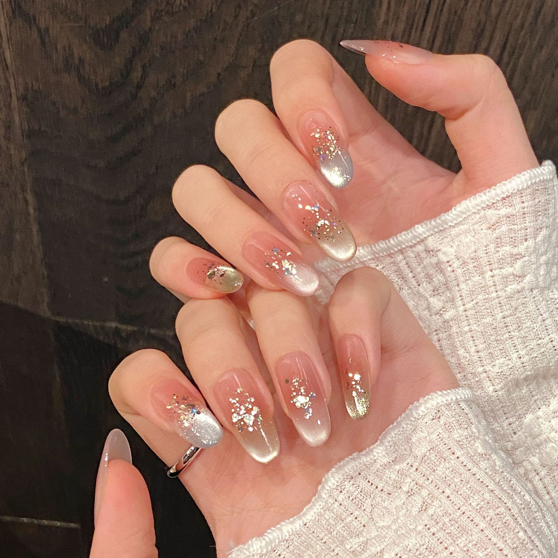 Prensa hecha a mano en uñas, H - Nail Art Full Cat Eye reseña y precio