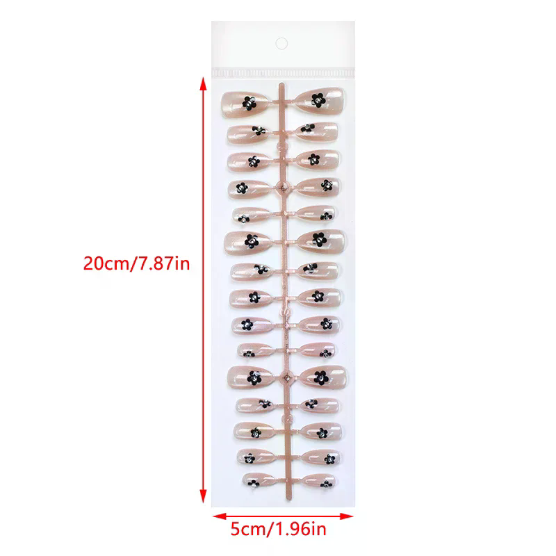 30 Uñas Postizas con Diseño Fl - Nail Art Cat Eye Simple reseña y precio