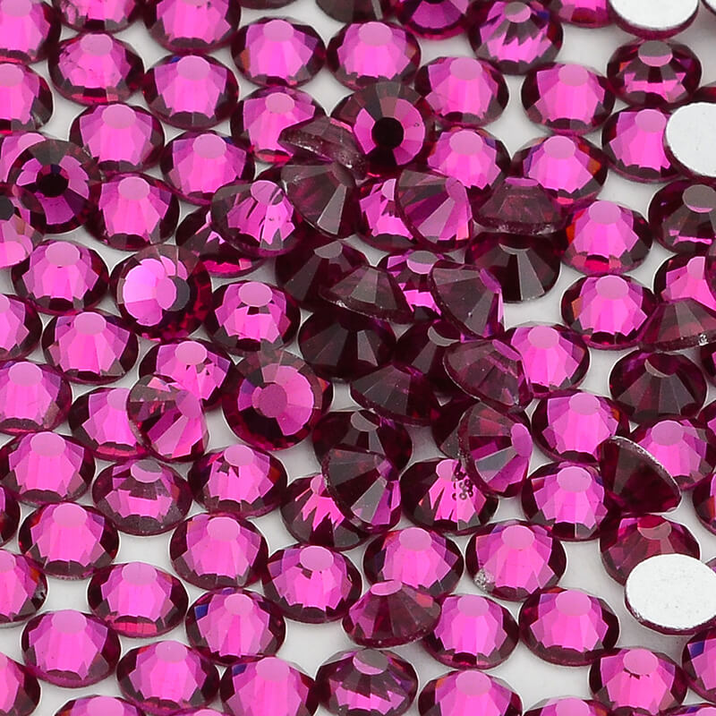 Cristal de SS3-SS50 brillante  - Nail Art Fuchsia reseña y precio