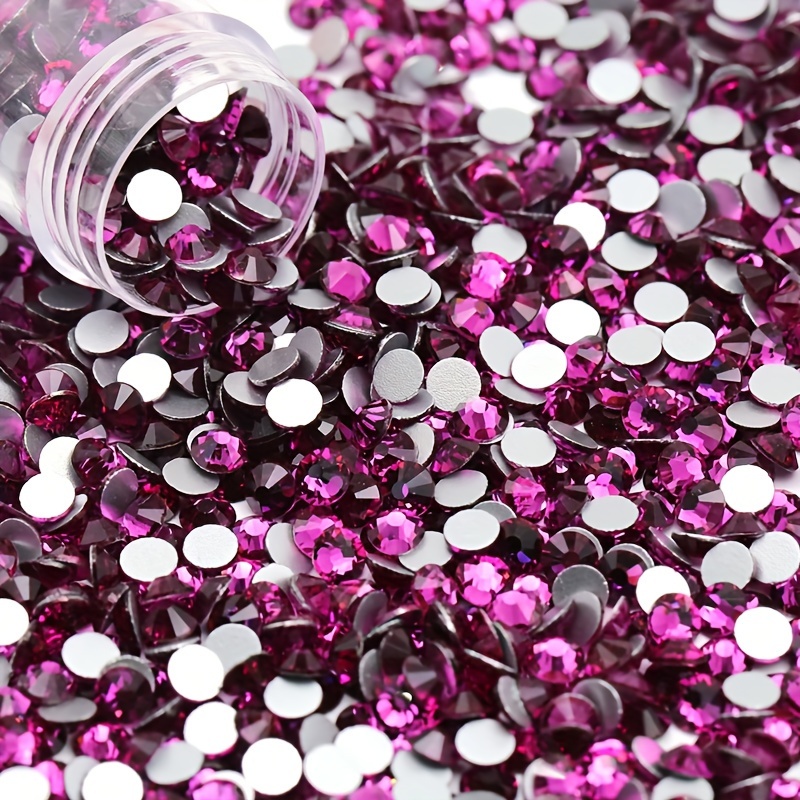 1440 Piezas SS4-SS40, Decoraci - Nail Art Fuchsia reseña y precio