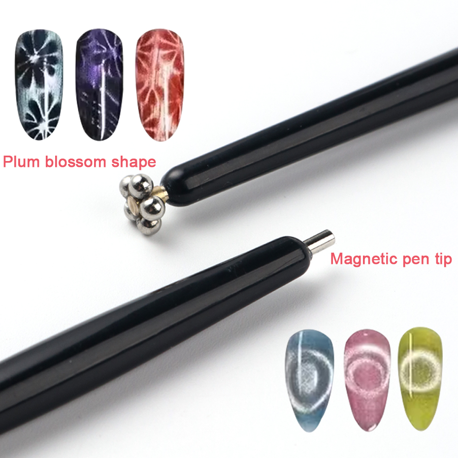 Bolígrafo magnético de ojo de  - Nail Art Full Cat Eye reseña y precio