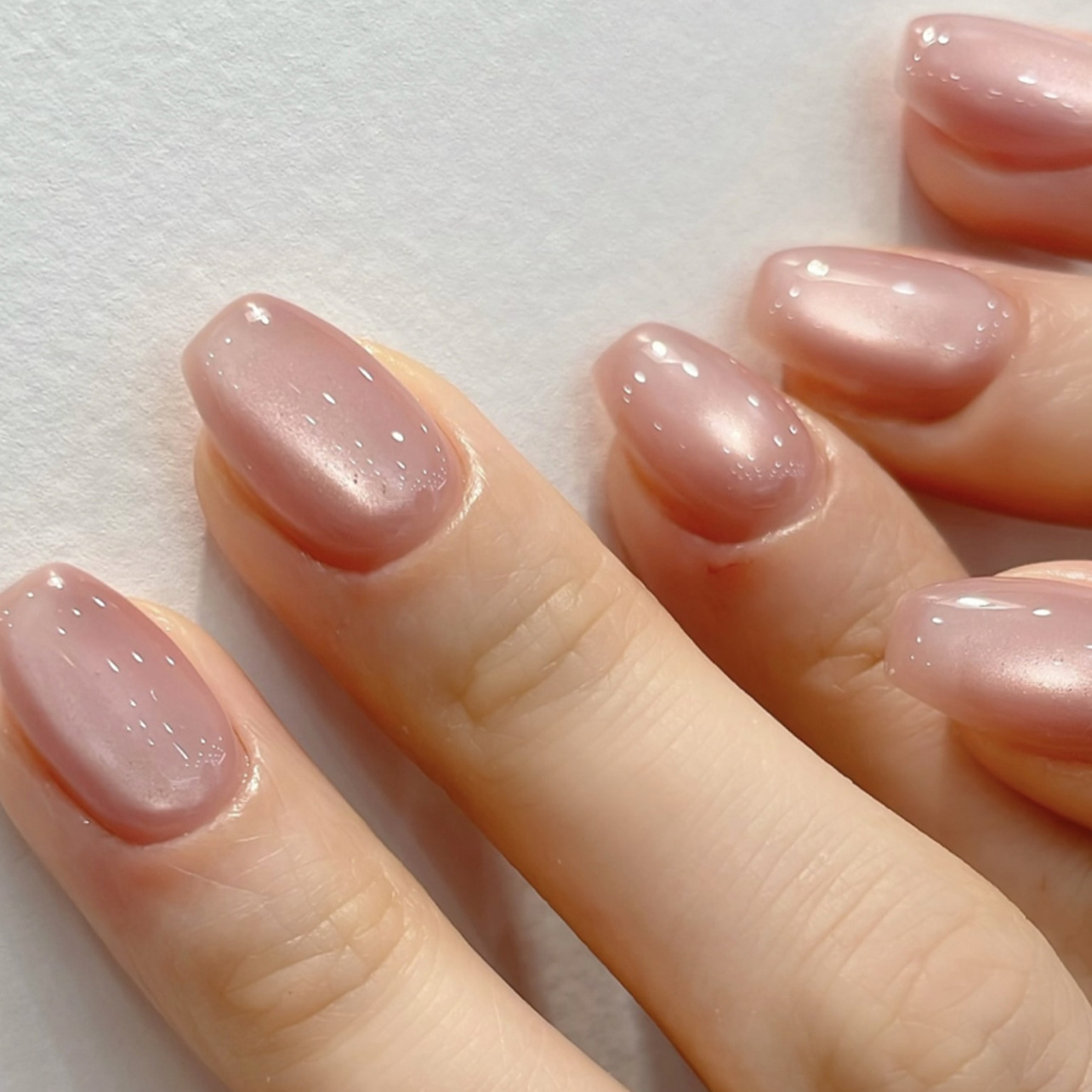 10 Uds. De uñas cortas hechas  - Nail Art Full Cat Eye reseña y precio