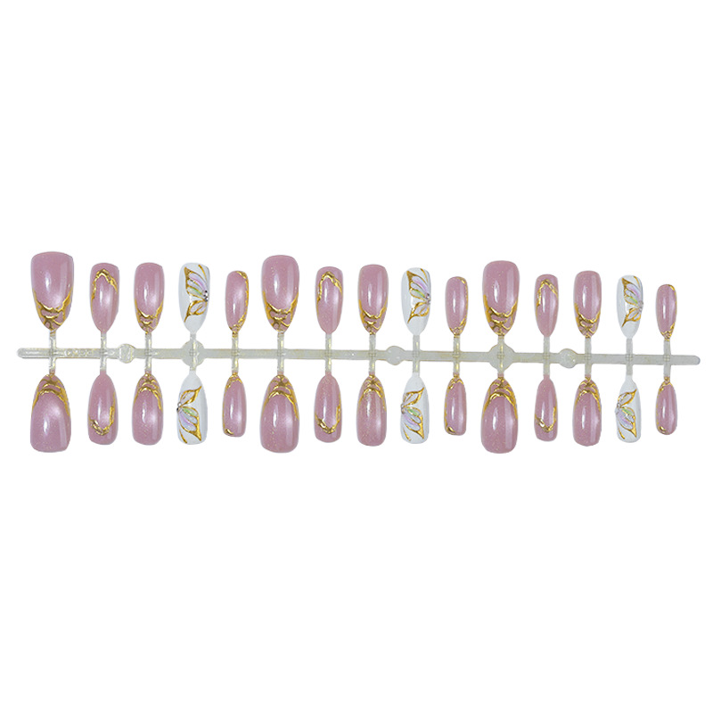 Uñas Postizas Almendradas Efec - Nail Art Full Cat Eye reseña y precio