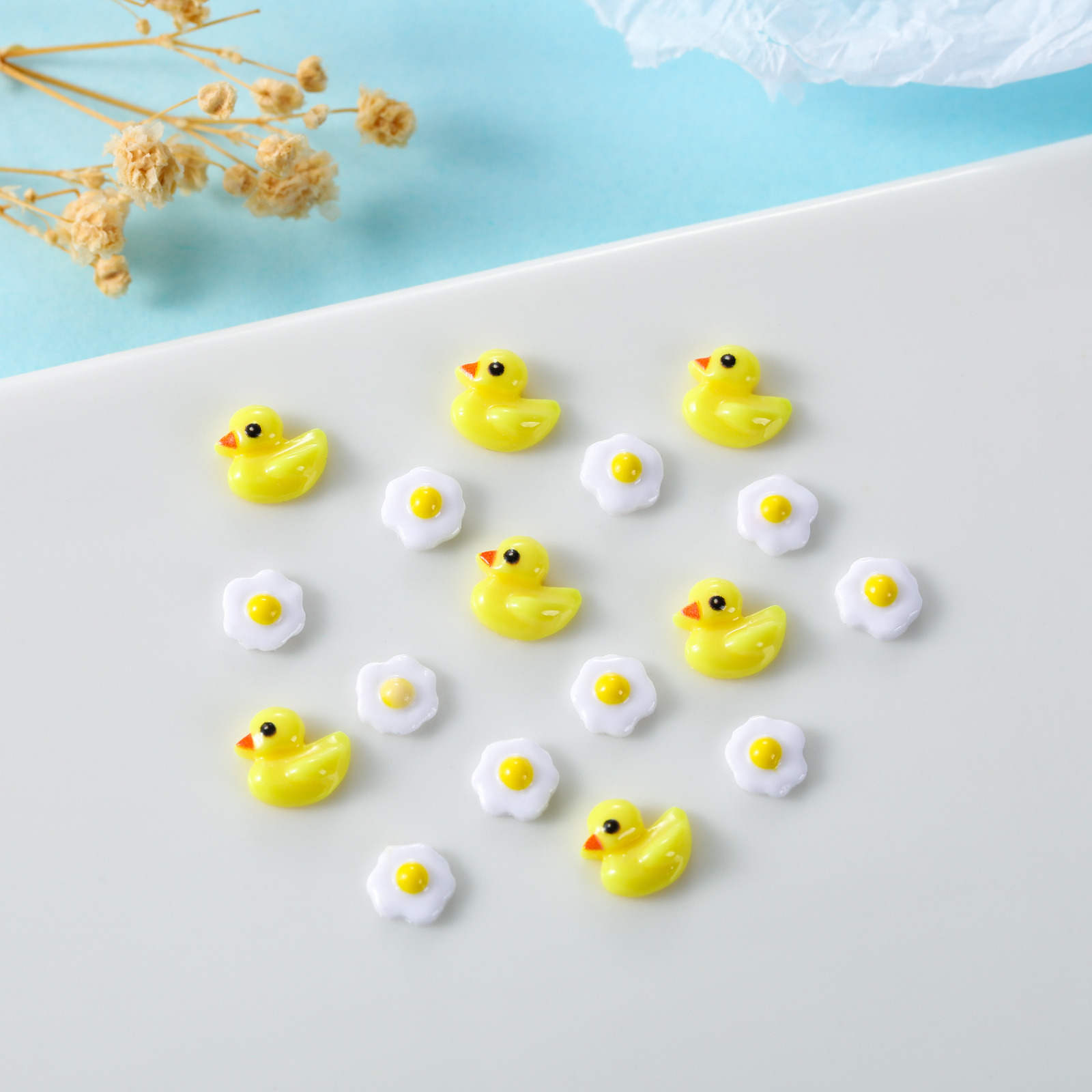 20 Piezas de Adornos de Uñas c - Nail Art Yellow reseña y precio
