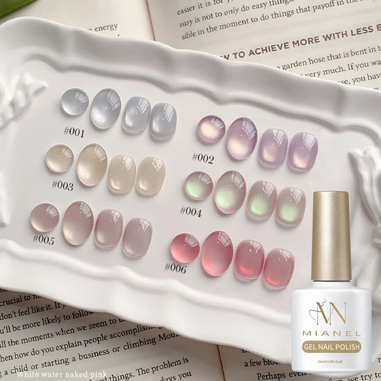 Esmalte de Uñas en Gel MIANEL  - Nail Art Violet reseña y precio