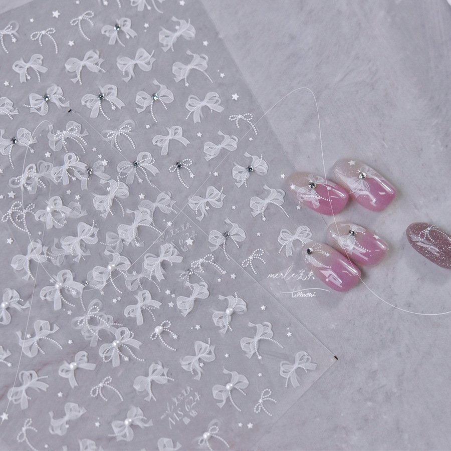 1 Hoja de Adhesivos para Uñas  - Nail Art Elegan reseña y precio