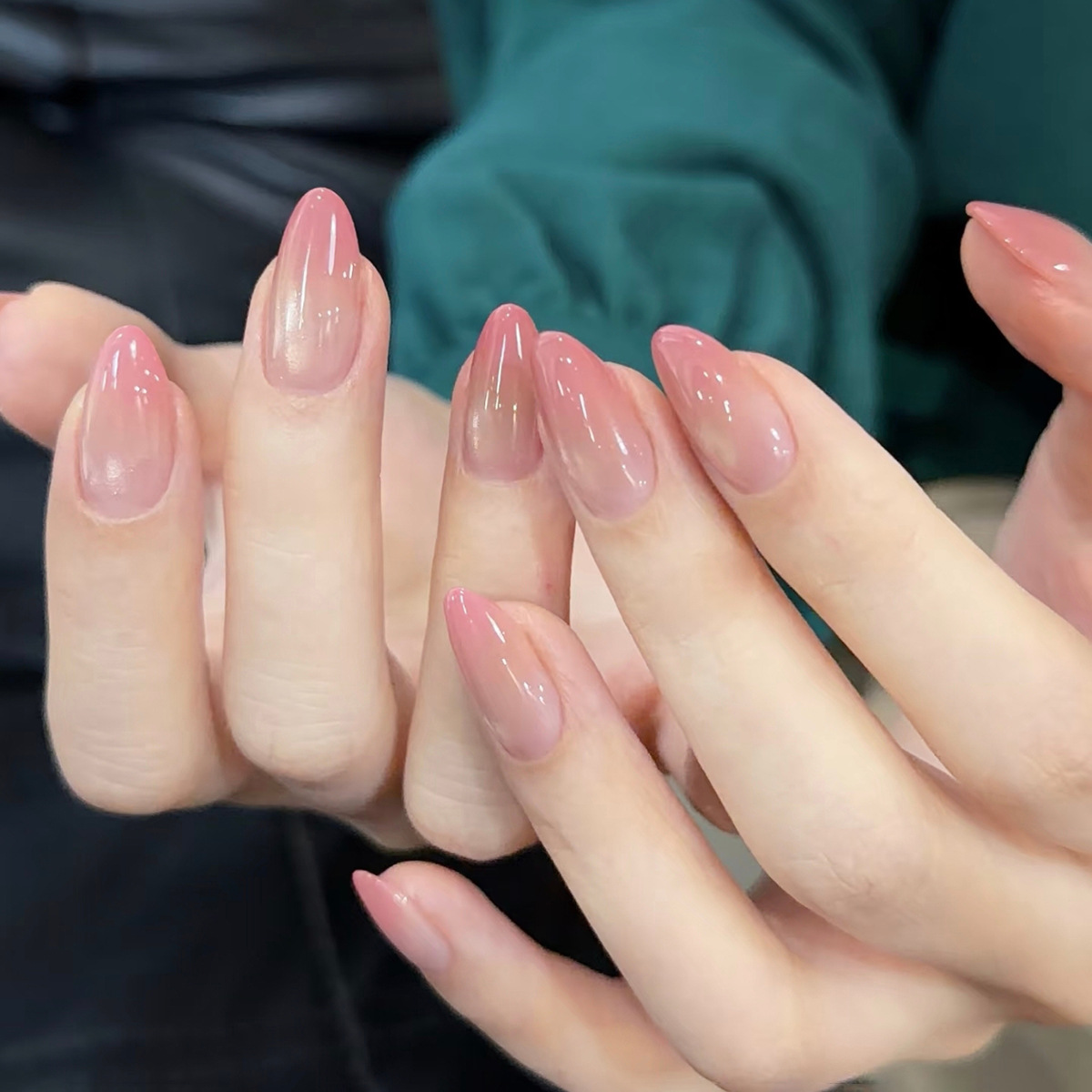 24 Uds. De uñas postizas de oj - Nail Art Full Cat Eye reseña y precio