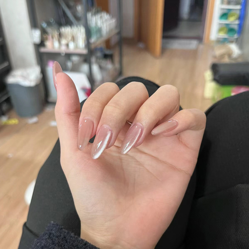 24 Uds. De uñas postizas de oj - Nail Art Full Cat Eye reseña y precio