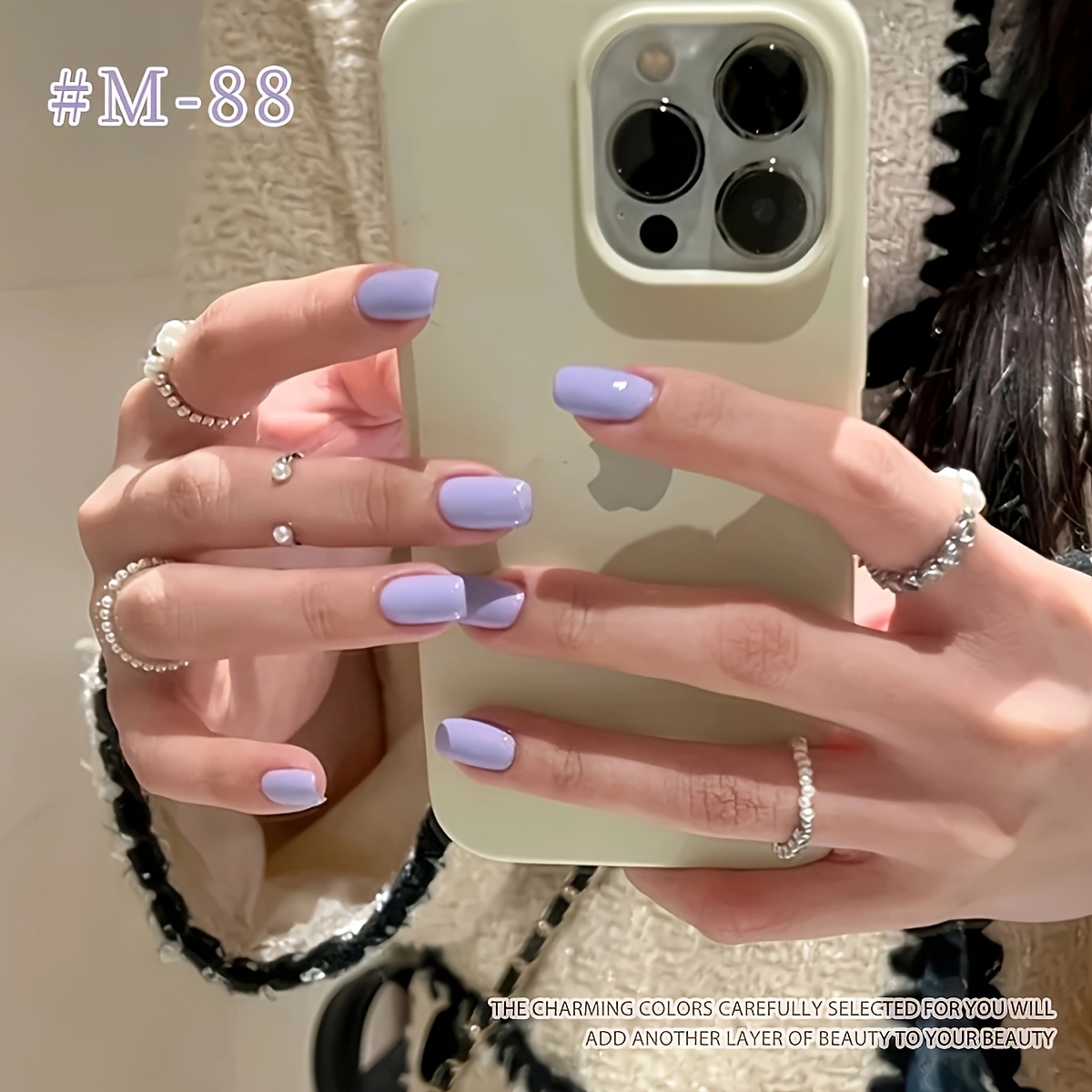 1/6 piezas XEIJAYI Set de Esma - Nail Art Violet reseña y precio