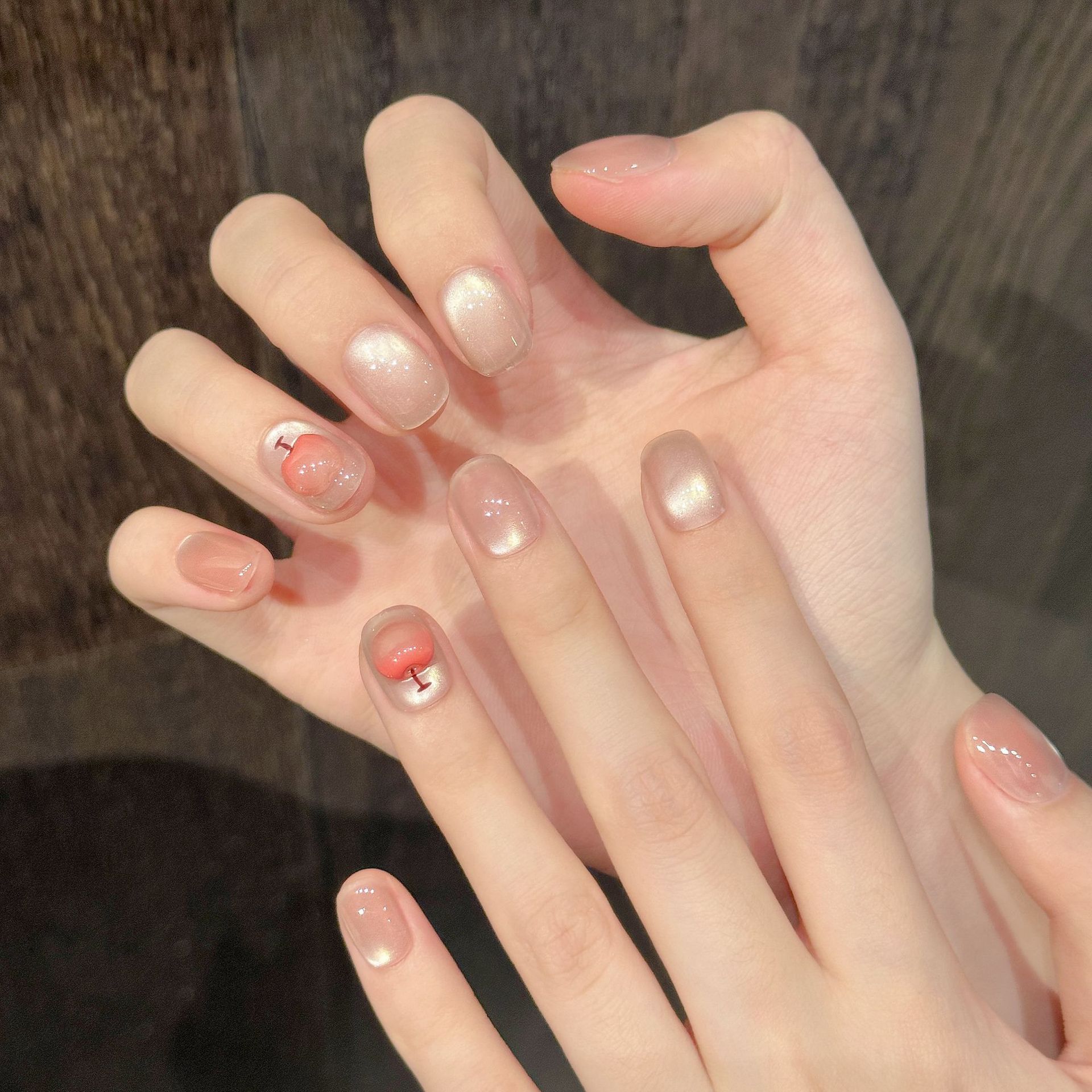 10 Uñas Postizas Hechas a Mano - Nail Art Cat Eye Simple reseña y precio