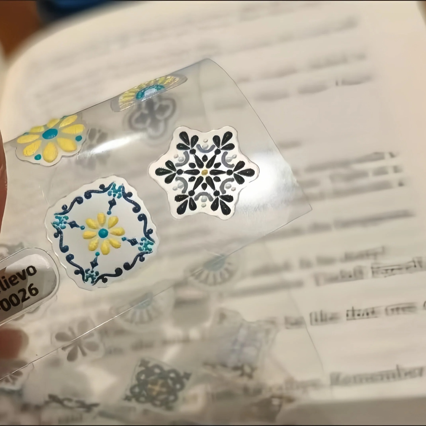 Pegatinas de Uñas con Mandala  - Nail Art Yellow reseña y precio