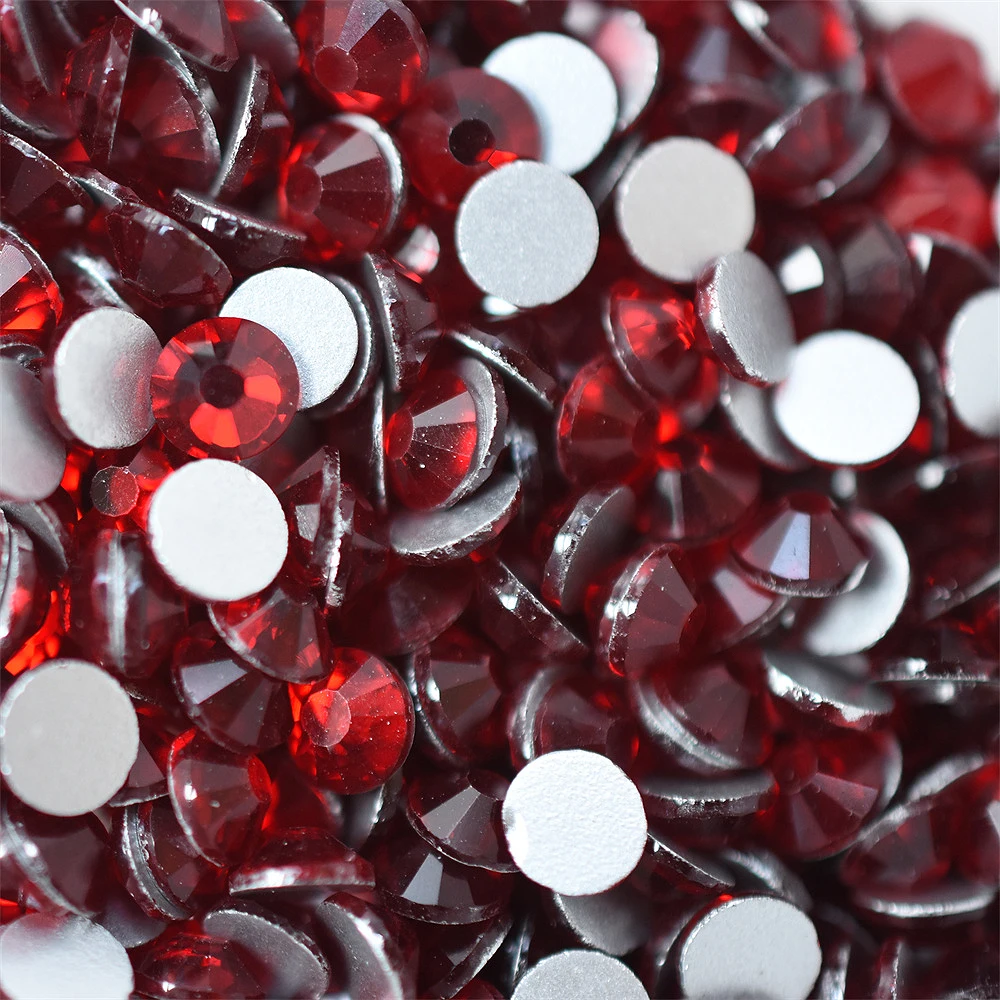 Cristales de Vidrio Serie Roja - Nail Art Fuchsia reseña y precio