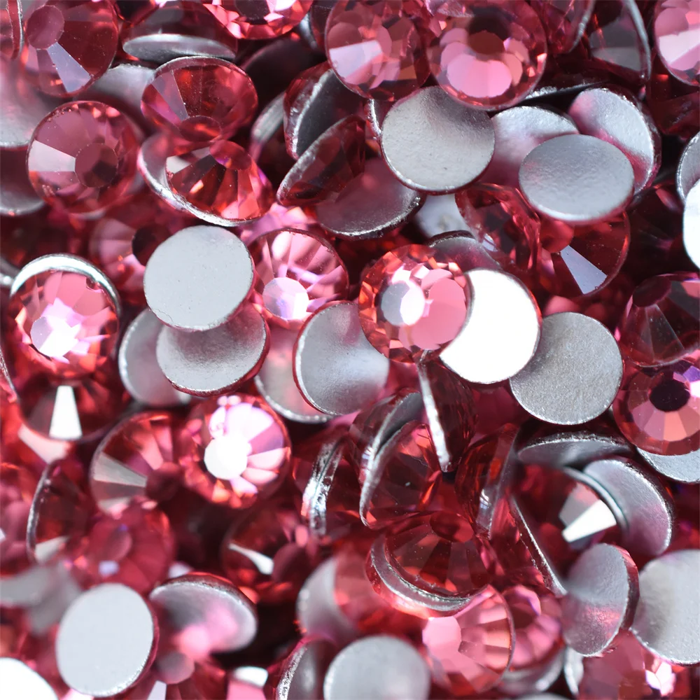 Cristales de Vidrio Serie Roja - Nail Art Fuchsia reseña y precio